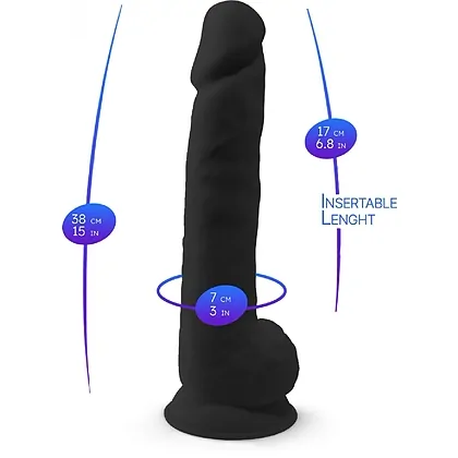 Dildo Model 15 Inch Negru _