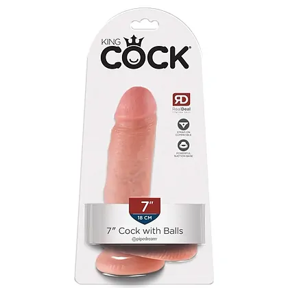 Dildo Penis 17.8cm Cu Testicule