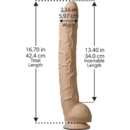 Dildo Rambone Penis 17 Inch