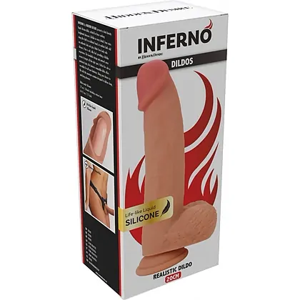 Dildo Realist Din Silicon Lichid Hidden Desire 20cm