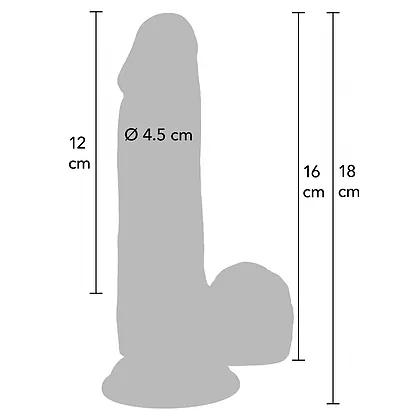 Dildo Realist Hidden Desire 16cm