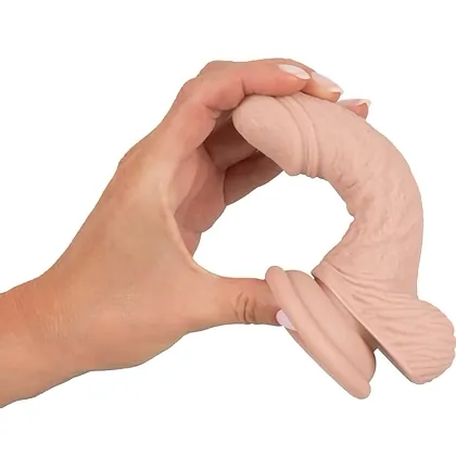 Dildo Realist You2Toys Din silicon cu Ventuză 14,5 cm Naturală