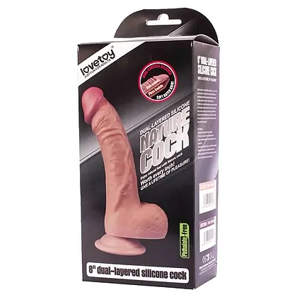 Dildo Realistic 20cm Dual-Layered