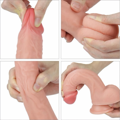Dildo Realistic 20cm Dual-Layered
