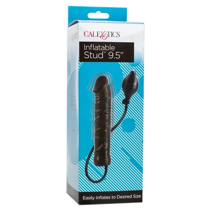 Dildo Realistic Inflatable Stud 24cm Negru
