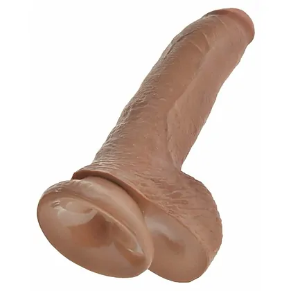 Dildo Realistic King 22.9cm cu Ventuză