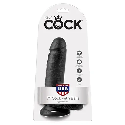 Dildo Realistic King Penis Negru