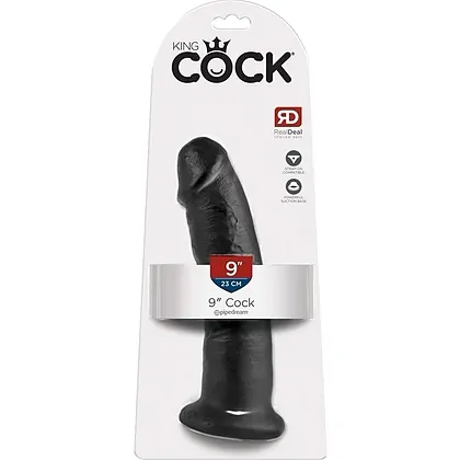 Dildo Realistic King Pipedream 22.9cm Negru