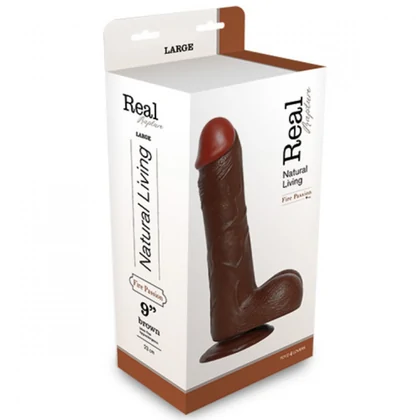 Dildo Realistic Rapture Brown 23cm Maro