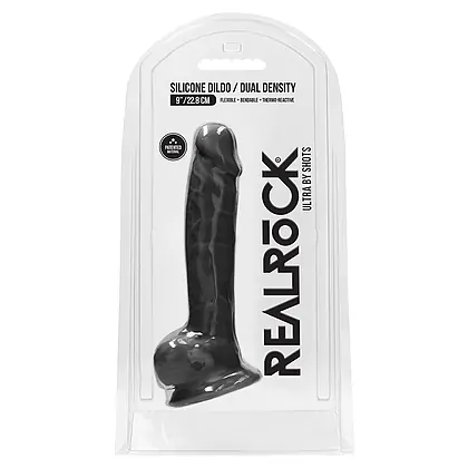 Dildo Realrock Ultra Silicone Negru