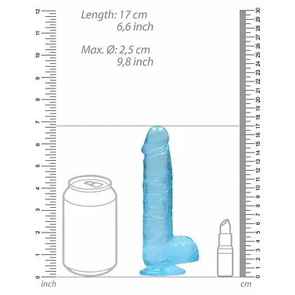 Dildo Shots Realistic Albastru