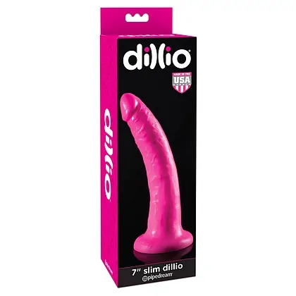 Dildo Slim Dillio 7 Inch Roz