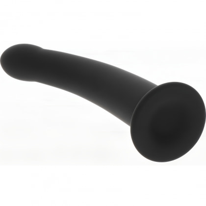 Dildo Strap-On Dong Medium 14cm Negru