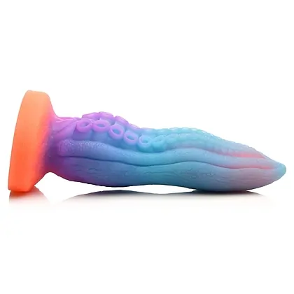 Dildo Tenta Glow In The Dark Multicolor