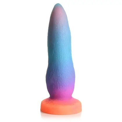 Dildo Tentă Glow In The Dark Multicolor