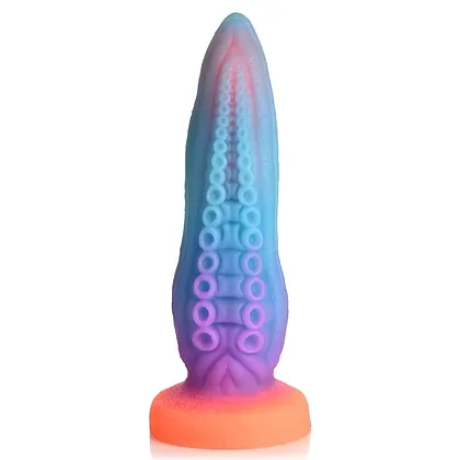 Dildo Tentă Glow In The Dark Multicolor