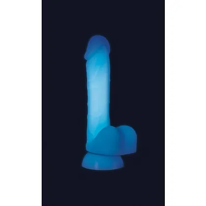 Dildo Touch And Glow Albastru