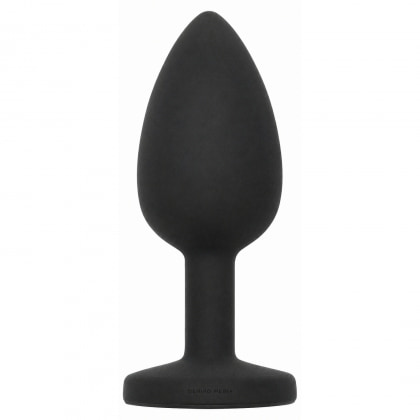 Dop Anal Diamond Jewel Premium din Silicon Negru