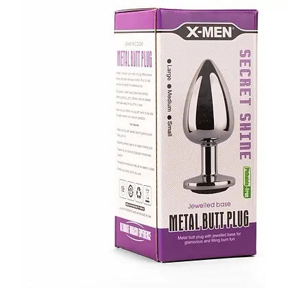 Dop Anal X-MEN Secret Shade Metal S Argintiu