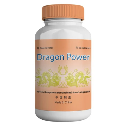 Dragon Power 60 Cps — Complex Vegetal Pentru Bărbați