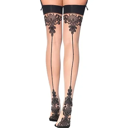 Dresuri Leg Avenue Baroque Cuban Negru XS-L