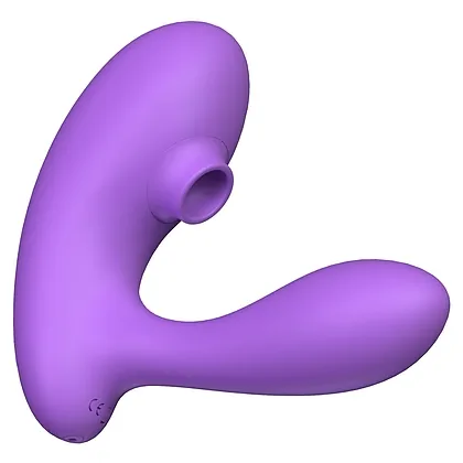 DuoVibe I Vibrator Air Punctul G Mov 9+9 Moduri, Reîncărcabil