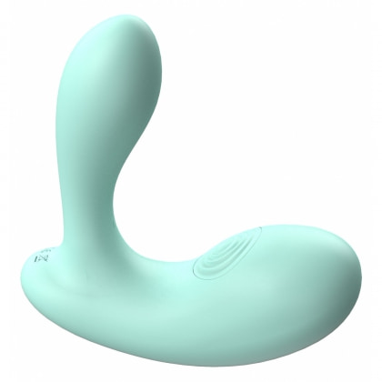 DuoVibe II – Vibrator punct G cu Tapping, 9 Moduri, Reîncărcabil Verde