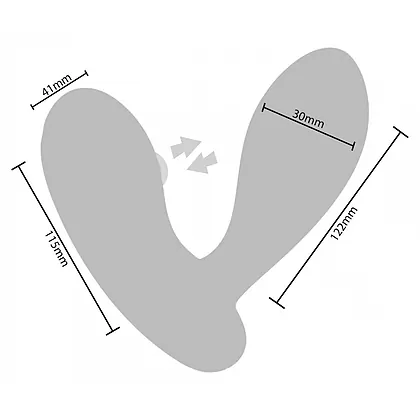 DuoVibe II Tapping Vibrator Mint _
