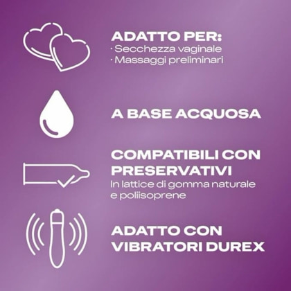 Durex Aloe Vera Gel Masaj și Lubrifiant 2 în 1, 200ml