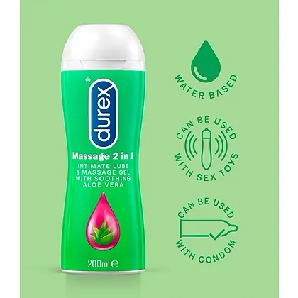 Durex Play 2în1 Aloe Vera 200ml