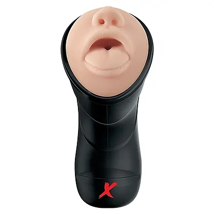 Elite Deep Vibrating Stroker Negru