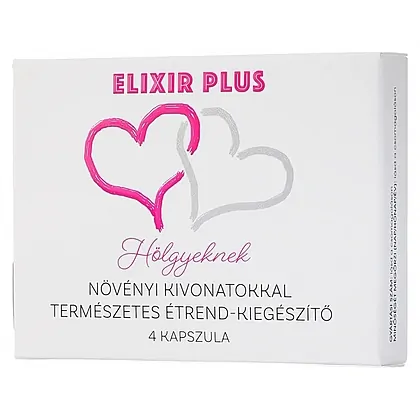 Elixir Plus Pentru Femei - 4 Capsule cu Extracte Naturale