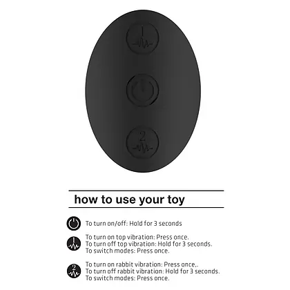 Enora Wand Vibrator Negru