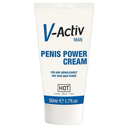 Erecție Prelungită Cremă V-Activ Penis Power 50ml
