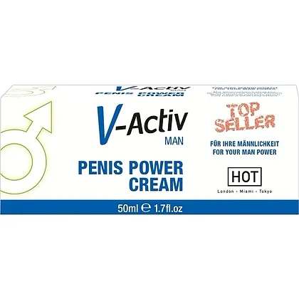 Erectie Prelungita Crema V-Activ Penis Power 50ml