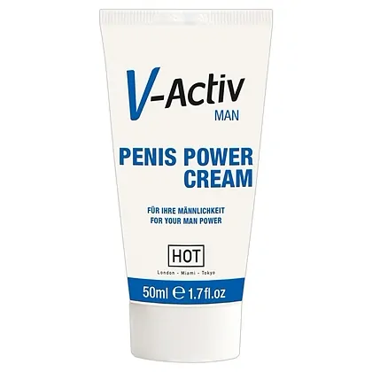 Erectie Prelungita Crema V-Activ Penis Power 50ml