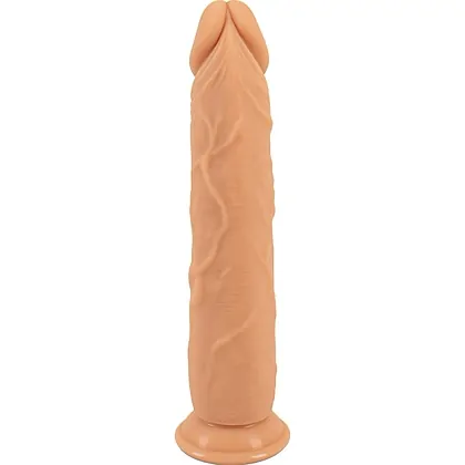 European Lover silicone — Dildo Realist 23 cm, Ventuză