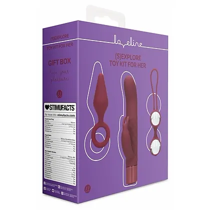 Explore Toy Kit for Her Roșu