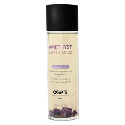 Exsens Amethyst – Ulei De Masaj Organic Migdale Dulci 100 ml