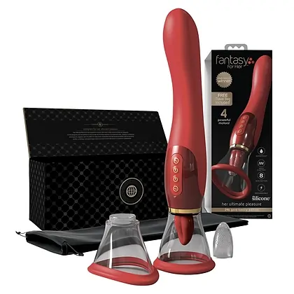 Fantasy For Her Ultimate Pleasure 24K Gold Roșu