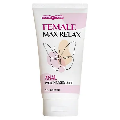 Female Max Relax Water Based Anal Lubricant 60ml