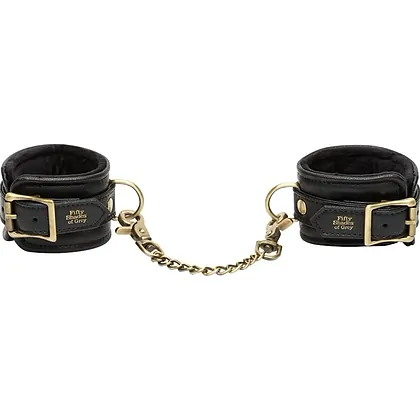 Fifty Shades of Grey Bound to You Wrist Cuffs Negru