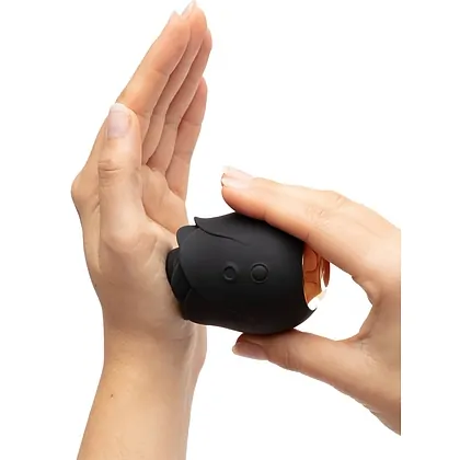 Fifty Shades Of Grey Hearts Flowers Stimulator 6 Viteze Negru