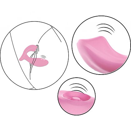 FLAMENGO Puls – Vibrator Punctul G Și Clitoris, 10 Moduri, 2 Motoare, IPX7 Roz