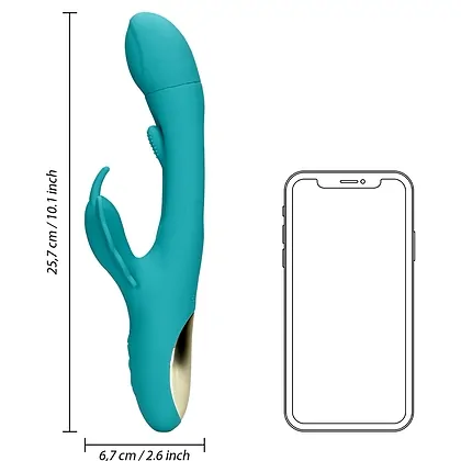 Flapping Butterfly Vibrator Punctul G Albastru