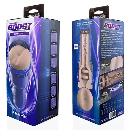 Fleshlight Boost Blast — Masturbator Realist, Discret