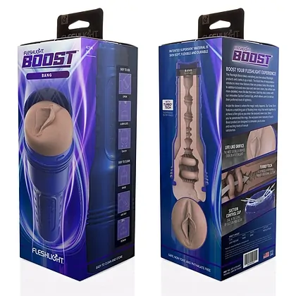 Fleshlight Boost Light Medium Natural Turbo Tech
