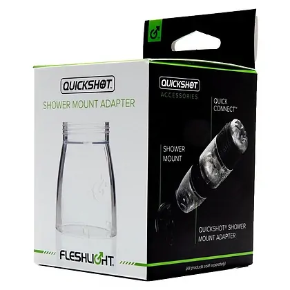 Fleshlight Quickshot Shower Mount Adapter Tansparent