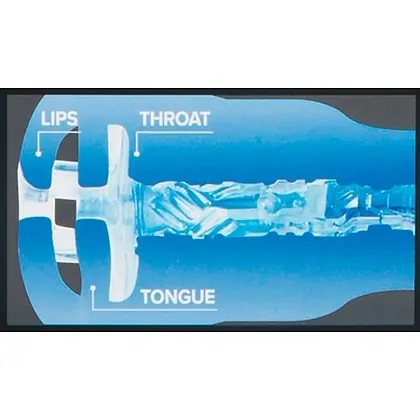 Fleshlight Turbo Blue Ice Textura Ignition Albastru