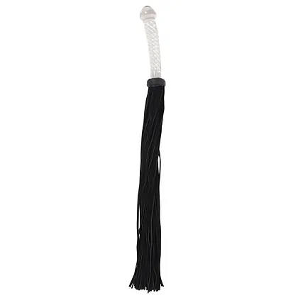 Flogger Glass 2 În 1 Bad Kitty Negru